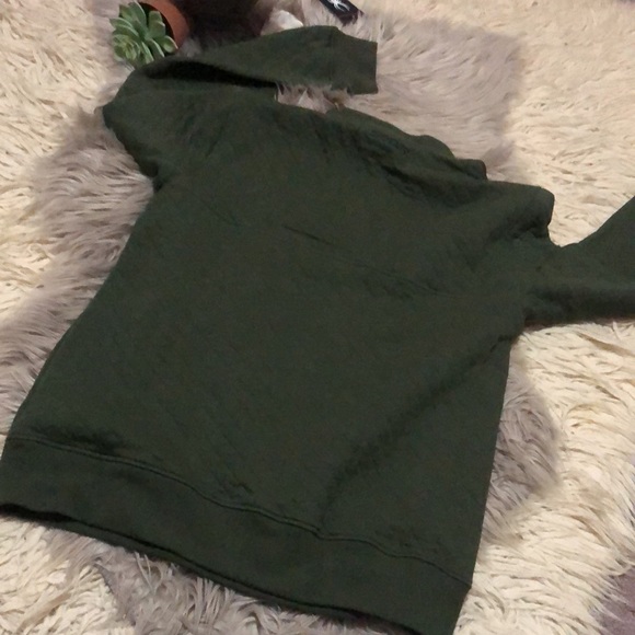 NWT Mens Spyder Quilted Pullover-Olive Green-Sz S - Picture 13 of 13